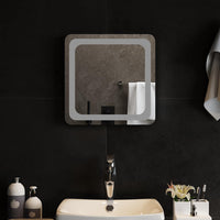 Specchio da Bagno con Luci LED-Specchio per Bagno 40x40 cm 718768