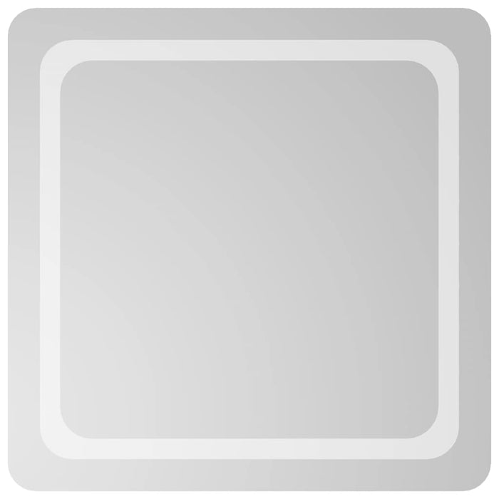 Specchio da Bagno con Luci LED 60x60 cm 151778