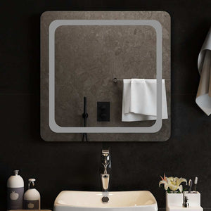 Specchio da Bagno con Luci LED 60x60 cm cod mxl 51253