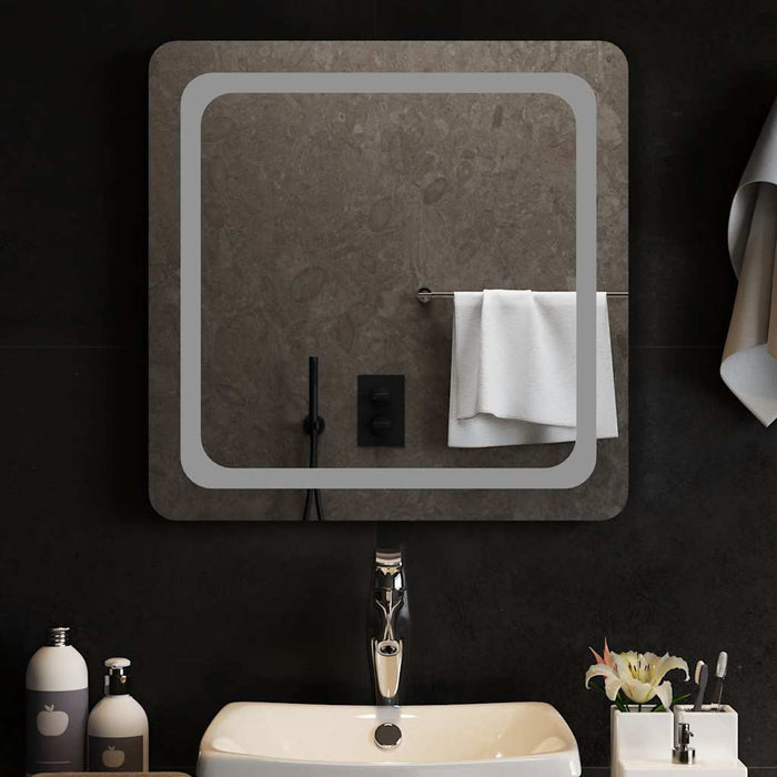 Specchio da Bagno con Luci LED 60x60 cm cod mxl 51253