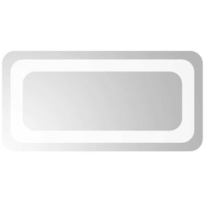 Specchio da Bagno con Luci LED 40x20 cm