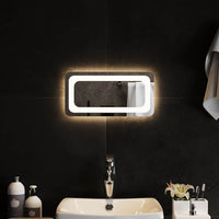 Specchio da Bagno con Luci LED 40x20 cm