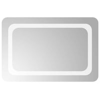 Specchio da Bagno con Luci LED 60x40 cm 151782