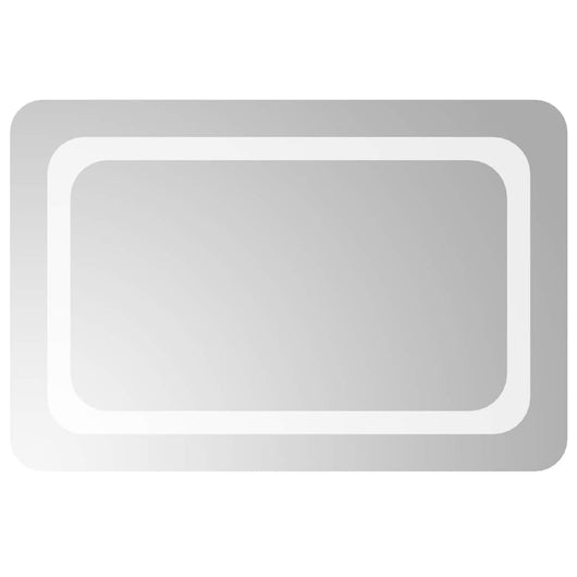 Specchio da Bagno con Luci LED 60x40 cm 151782
