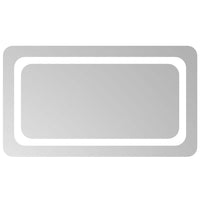 Specchio da Bagno con Luci LED 70x40 cm cod mxl 67687