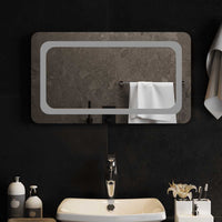 Specchio da Bagno con Luci LED 70x40 cm 151783