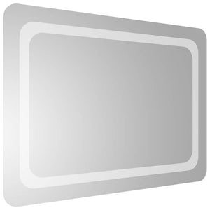 Specchio da Bagno con Luci LED 70x50 cm 151784