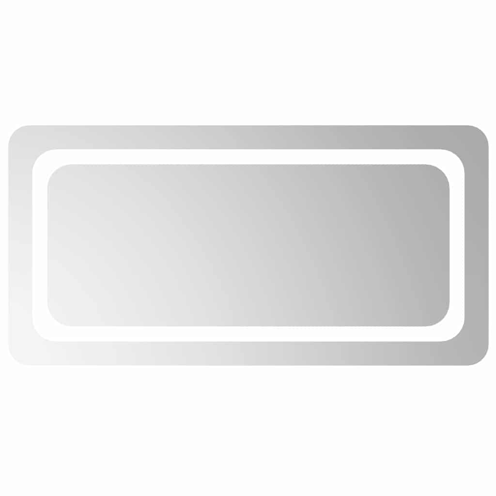 Specchio da Bagno con Luci LED 80x40 cm