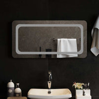 Specchio da Bagno con Luci LED 80x40 cm