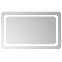 Specchio da Bagno con Luci LED 80x50 cm cod mxl 50244