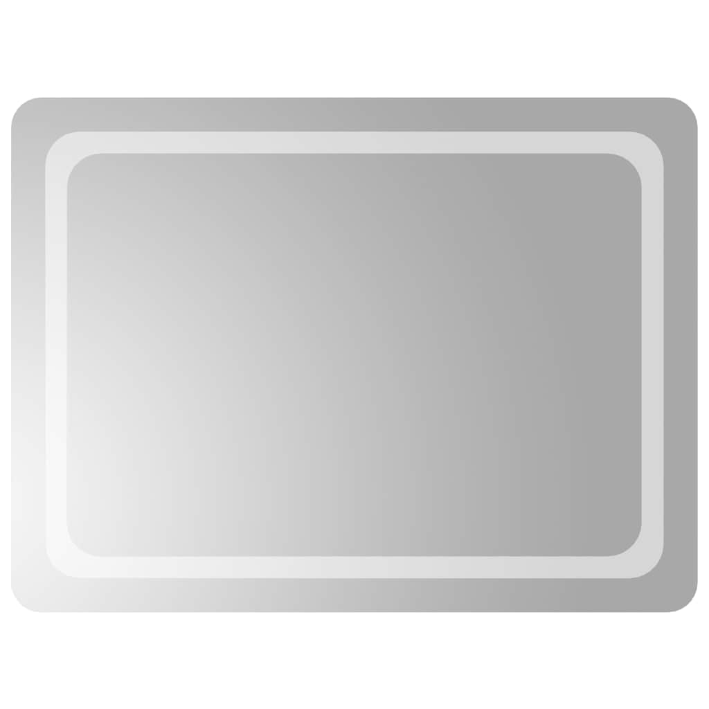 Specchio da Bagno con Luci LED 80x60 cm cod mxl 67770