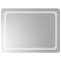 Specchio da Bagno con Luci LED 80x60 cm cod mxl 67770