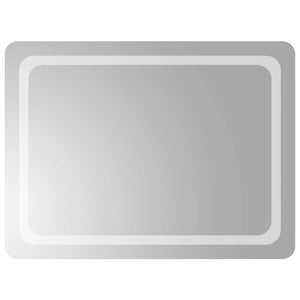 Specchio da Bagno con Luci LED 80x60 cm cod mxl 67770