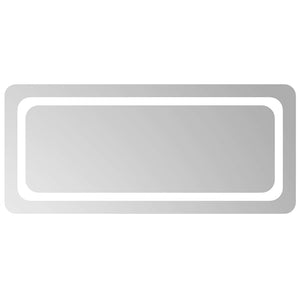 Specchio da Bagno con Luci LED 90x40 cm 151788