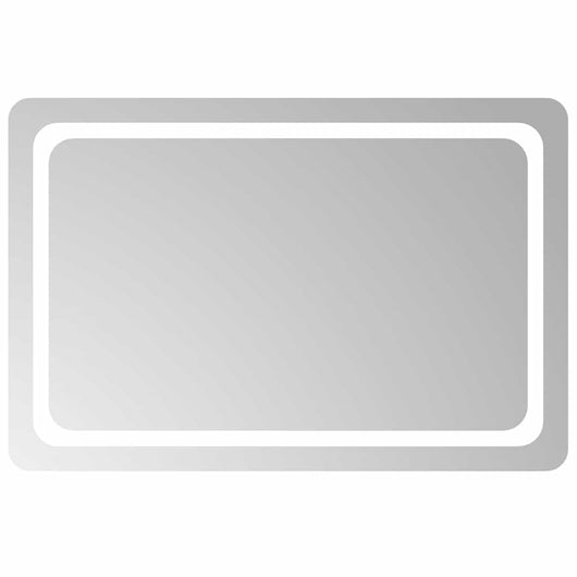 Specchio da Bagno con Luci LED 90x60 cm cod mxl 67639