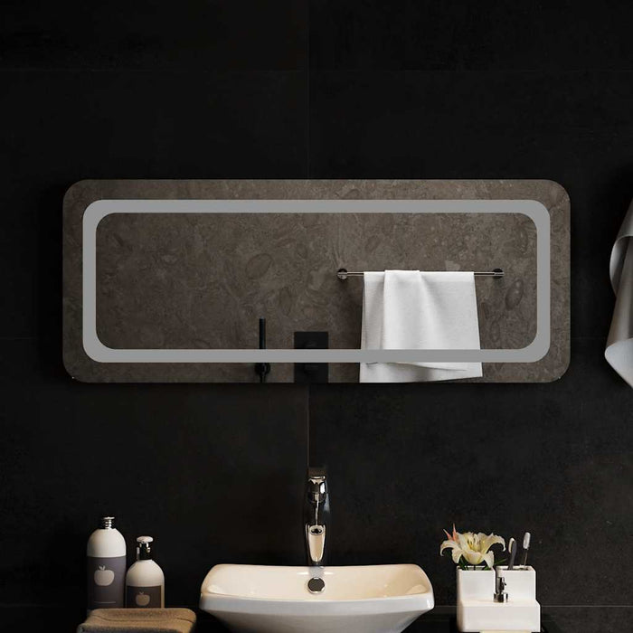 Specchio da Bagno con Luci LED 100x40 cm cod mxl 67711