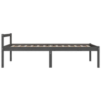 Giroletto Grigio in Legno Massello di Pino 100x200 cm