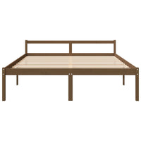 Letto per Anziani Ambra 200x200 cm in Legno Massello di Pino 810637