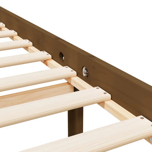 Letto per Anziani Ambra 200x200 cm in Legno Massello di Pino 810637