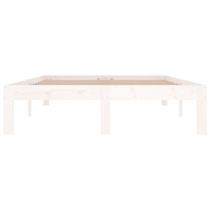 Giroletto Bianco in Legno Massello 120x190 cm Small Double 810336