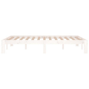 Giroletto Bianco in Legno Massello 120x190 cm Small Double 810336