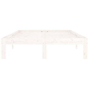 Giroletto Bianco in Legno Massello di Pino 120x200 cm 810361