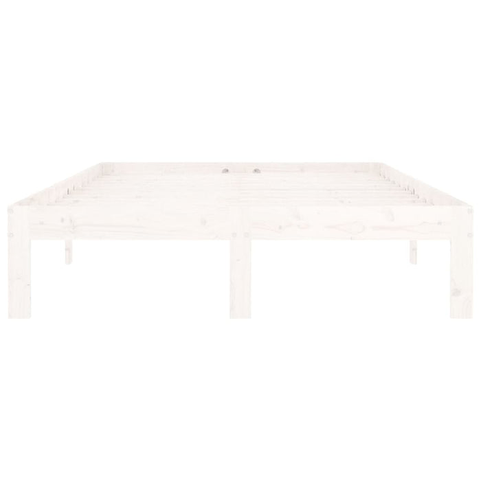 Giroletto Bianco in Legno Massello di Pino 120x200 cm 810361