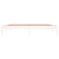 Giroletto Bianco in Legno Massello 180x200 cm Super King 810381