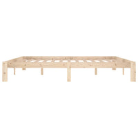 Giroletto in Legno Massello di Pino 200x200 cm 810385