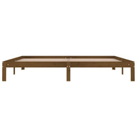 Giroletto senza Materasso Ambra in Legno di Pino 200x200 cm 810388