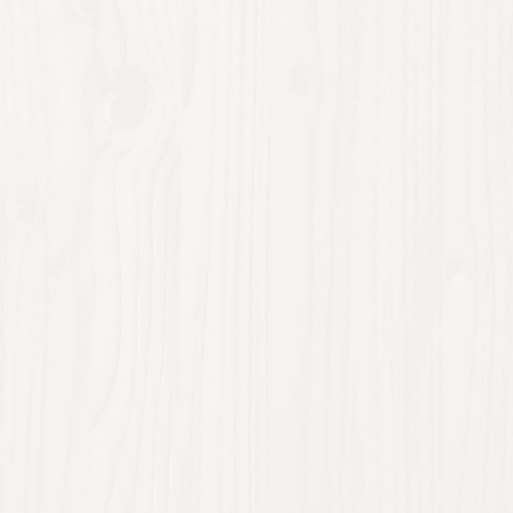 Giroletto Bianco in Legno Massello 120x190 cm Small Double 810466