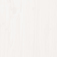 Giroletto Bianco in Legno Massello 120x190 cm Small Double 810466