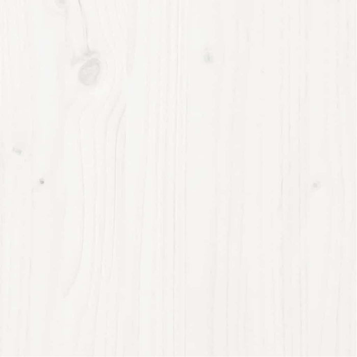 Giroletto Bianco in Legno Massello 150x200 cm King Size 810501