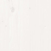 Giroletto-Struttura Letto Bianco in Legno Massello 180x200 cm Super King 394941