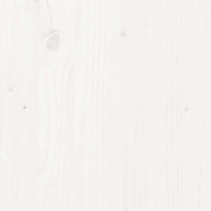 Giroletto-Struttura Letto Bianco in Legno Massello 180x200 cm Super King 394941