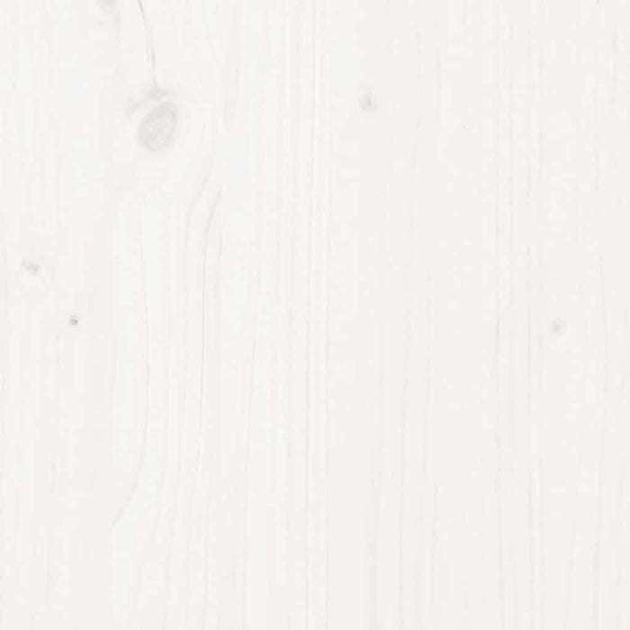 Giroletto-Struttura Letto Bianco in Legno Massello 180x200 cm Super King 394941