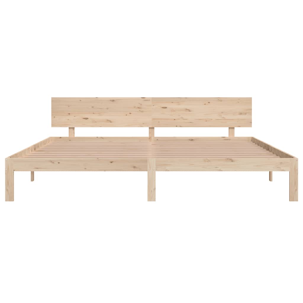 Giroletto in Legno Massello di Pino 200x200 cm 810515