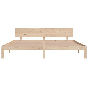 Giroletto in Legno Massello di Pino 200x200 cm 810515