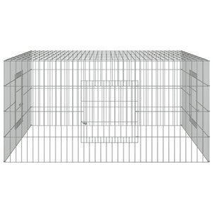 Conigliera 110x110x55 cm Ferro Zincato cod mxl 49237