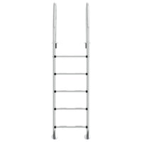 Scala per Piscina 54x38x211 cm Acciaio Inox 304 93457