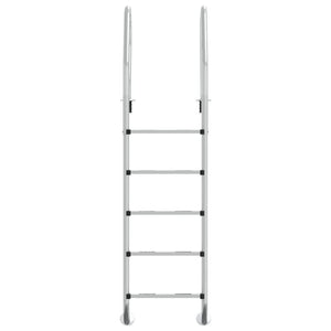 Scala per Piscina 54x38x211 cm Acciaio Inox 304 93457
