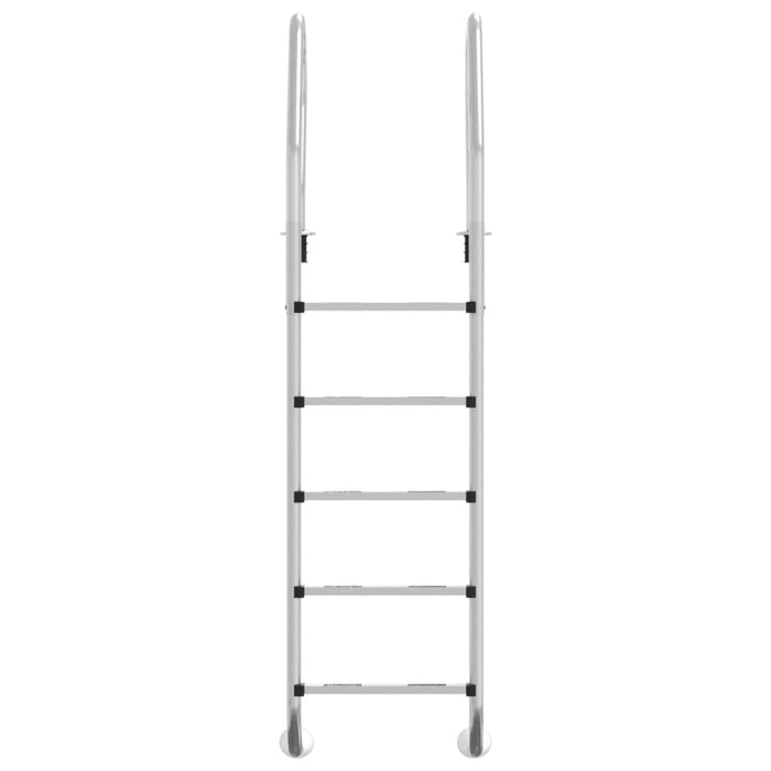 Scala per Piscina 54x38x211 cm Acciaio Inox 304 93457