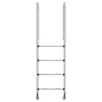 Scala per Piscina 54x38x184,5 cm Acciaio Inox 304 93459