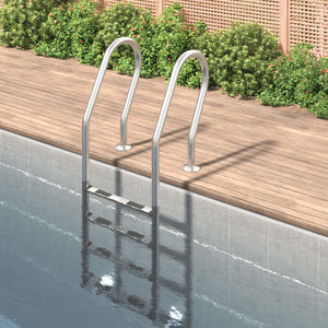 Scala per Piscina 54x38x184,5 cm Acciaio Inox 304 93462