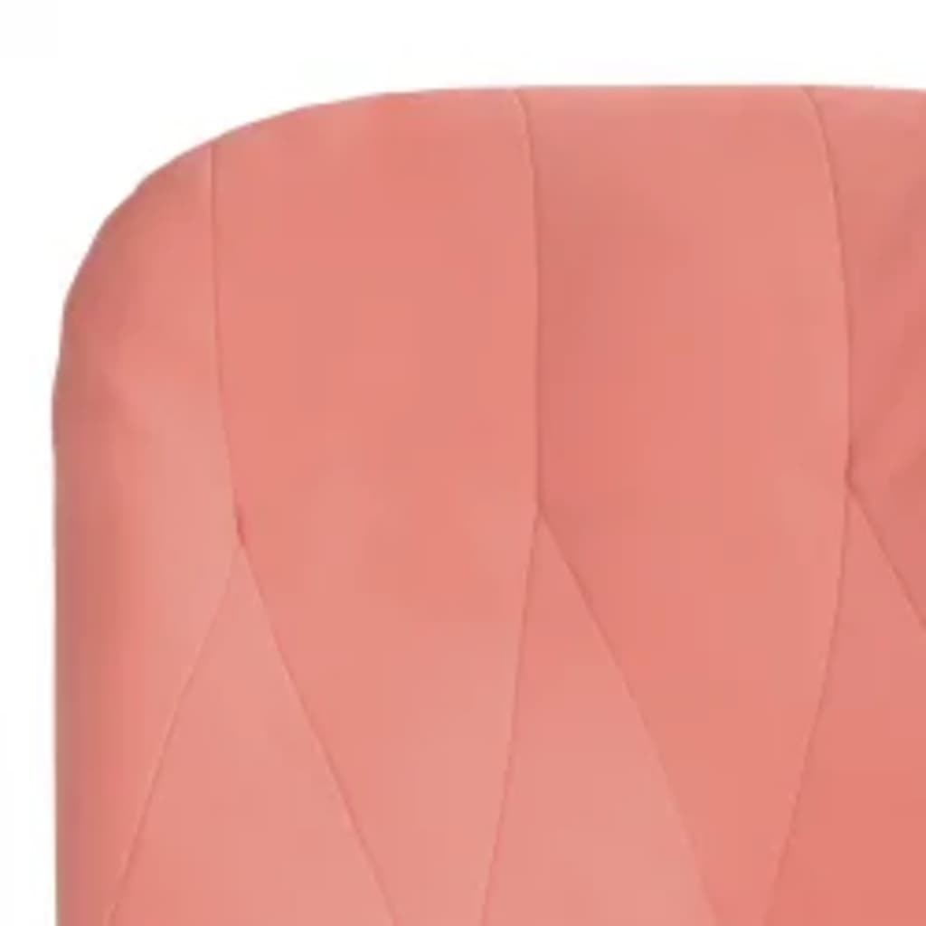 Poltrona Relax con Poggiapiedi Rosa in Velluto cod mxl 14114
