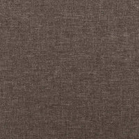 Poltrona Relax con Poggiapiedi Tortora in Tessuto 3097891