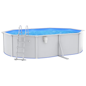 Piscina con Scaletta 490x360x120 cm 3098043