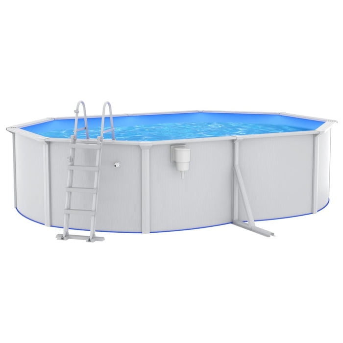 Piscina con Scaletta 490x360x120 cm 3098043