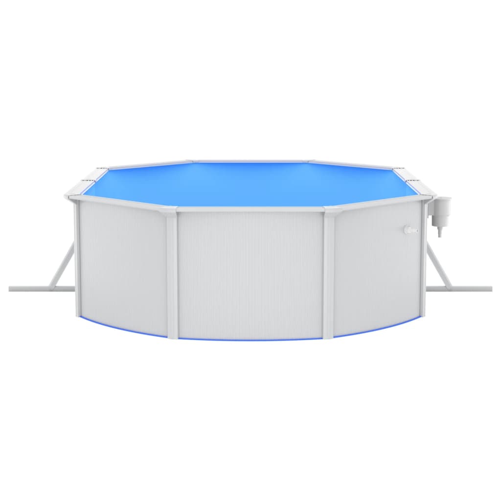 Piscina con Scaletta 490x360x120 cm 3098043