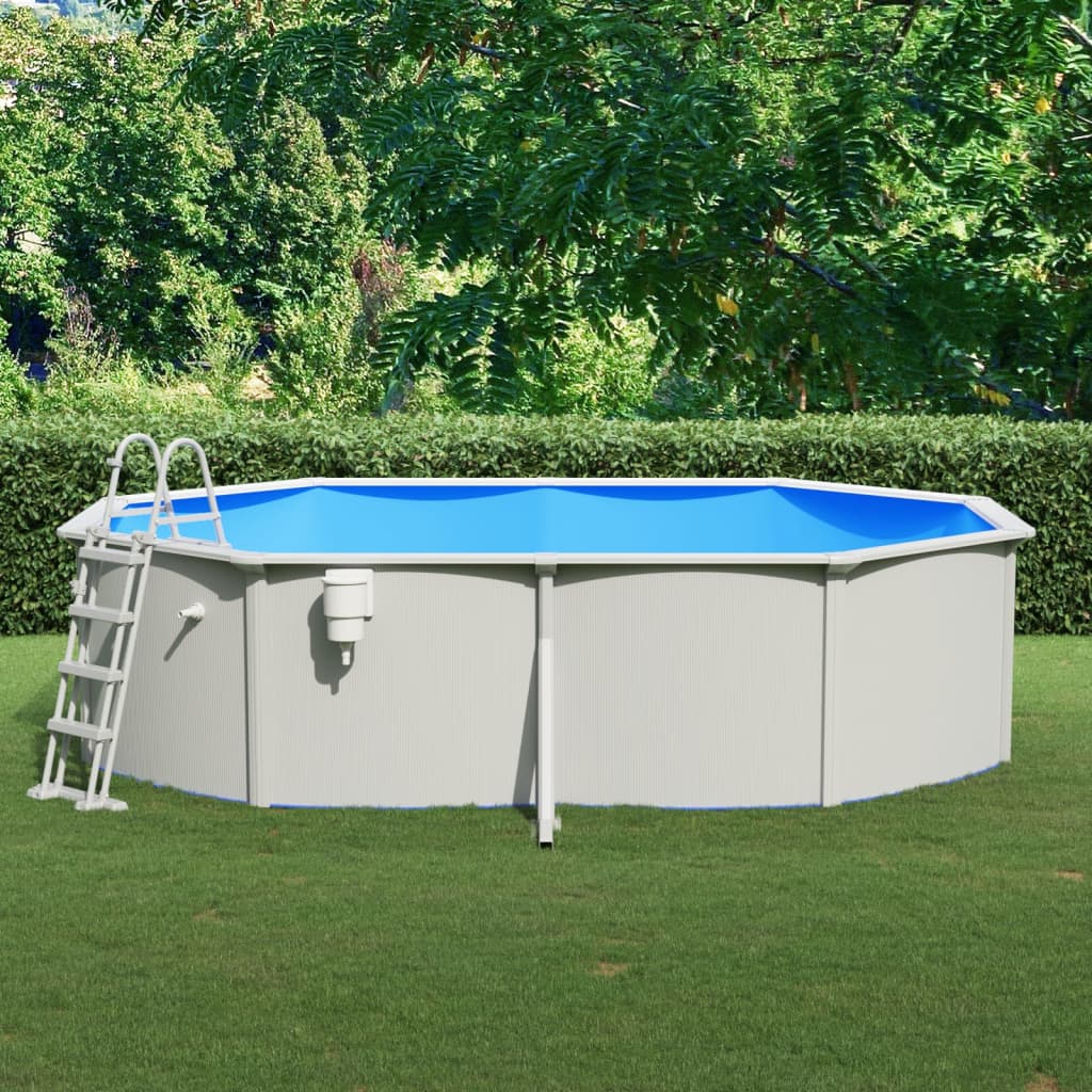 Piscina con Scaletta 490x360x120 cm 3098043